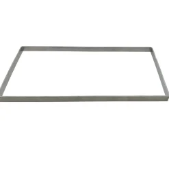 Chocolade Kader RVS 23x11,5x1cm