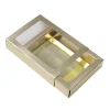 Chocoladeletterdoos Klein GK1 Goud / Goud 26st