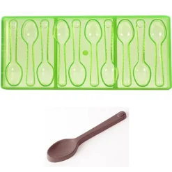 Chocolademal Chocolate World GL Lepeltje (10x) 115x24x13mm**