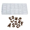 Chocolademal Chocolate World Alfabet (A t/m Z) 4x3x0,6cm