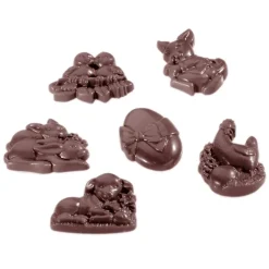 Chocolademal Chocolate World Paasgarnituur 6 Fig. (18x)