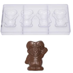 Chocolademal Chocolate World Piet Zwaait (4x) 79x60x18mm
