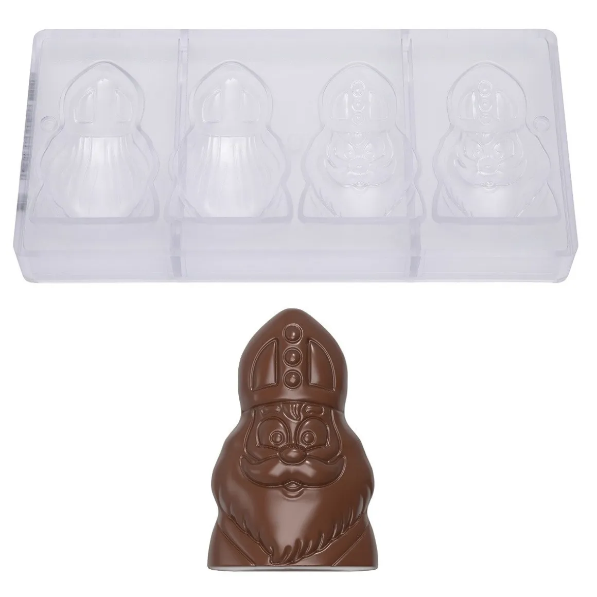 Chocolademal Chocolate World Sinterklaas (4x) 91x59x23mm