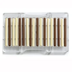 Chocolademal Sigaar (18x) 0,8x8,5 cm**