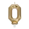 Cijferkaars Geo Goud #0