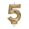 Cijferkaars Geo Goud #5