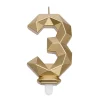 Cijferkaars Geo Goud #3