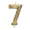 Cijferkaars Geo Goud #7