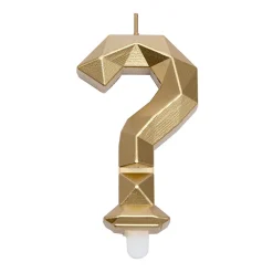 Cijferkaars Geo Goud #Vraagteken?**