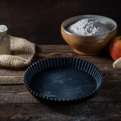 CleanBaking Kunststof Vlaaipan Gekarteld Ø18,5cm