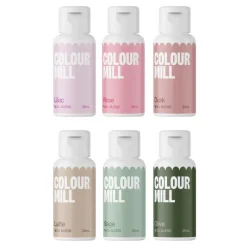 Colour Mill Kleurstof Oil Blend Botanical Set/6