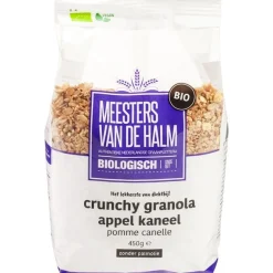 Crunchy Appel-Kaneel Biologisch 450g
