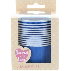 Culpitt Cupcake Vormpjes Blauw 50mm 12st.