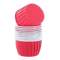 Culpitt Cupcake Vormpjes Rood 50mm 12st.