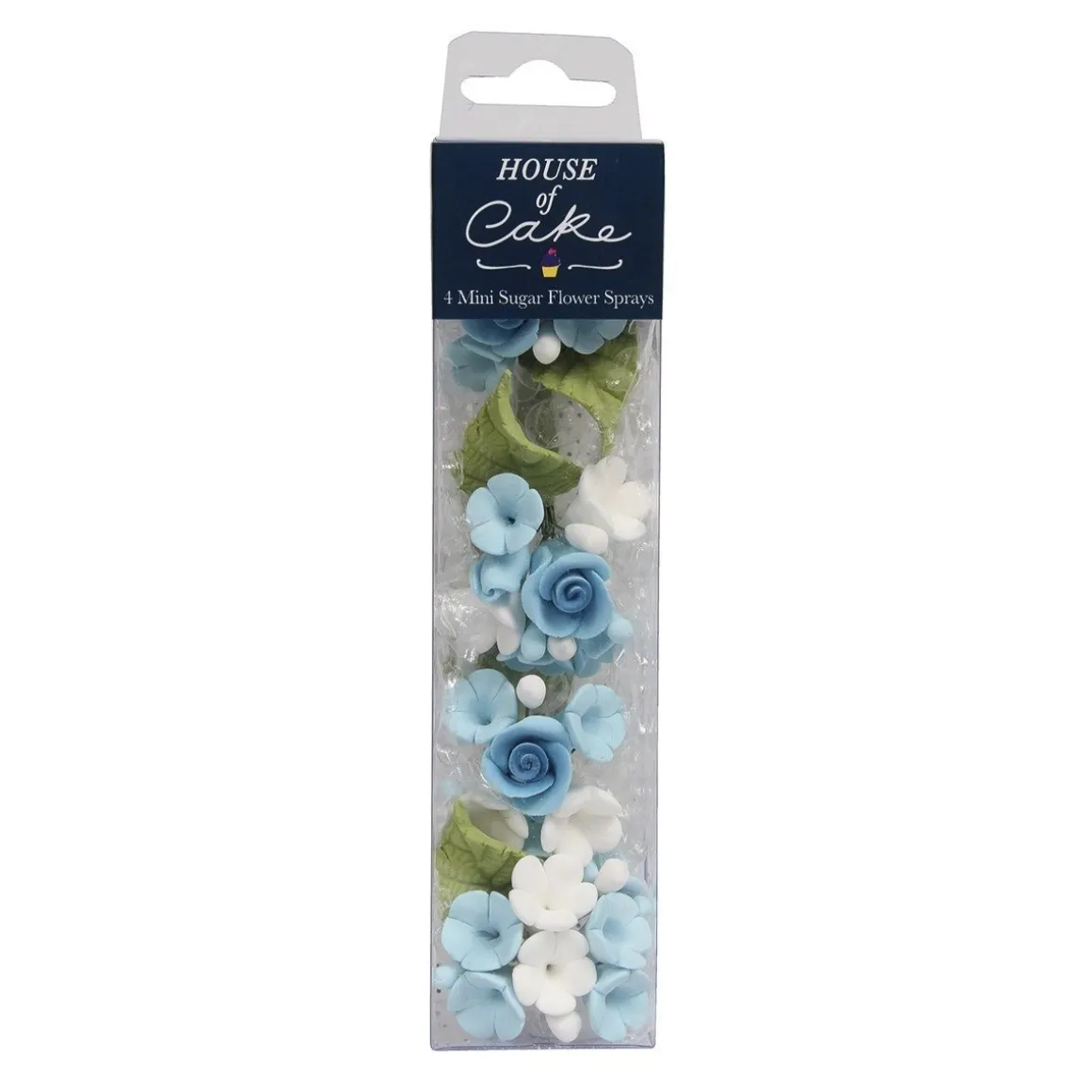 Culpitt Gumpaste Spray Blauwe Mini Rozen 4st.