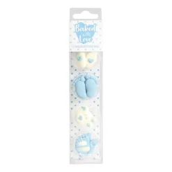 Culpitt Suikerdecoratie Baby Blauw 25mm 13st.