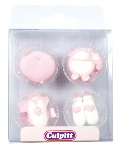 Culpitt Suikerdecoratie Baby Meisje 12st.
