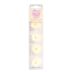 Culpitt Suikerdecoratie Madeliefjes 26mm 12st.