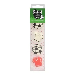 Culpitt Suikerdecoratie Voetbal 25mm 12st.