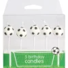 Culpitt Taartkaarsjes Voetbal 5st.
