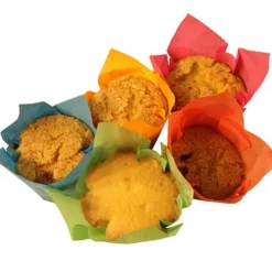Cupcake - Muffin cup Tulp Medium Kleurenmix 800 st.