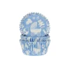 Cupcake Vormpjes HoM Geboorte Blauw 50x33mm. 50st.