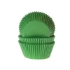 Cupcake Vormpjes HoM Grasgroen 50x33mm. 50st.
