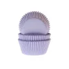 Cupcake Vormpjes HoM Lila 50x33mm. 50st.