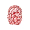 Cupcake Vormpjes HoM Love 50x33mm. 50st.