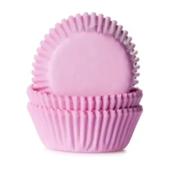 Cupcake Vormpjes HoM MINI Licht Roze 35x23mm. 500st.