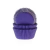 Cupcake Vormpjes HoM Paars 50x33mm. 50st.