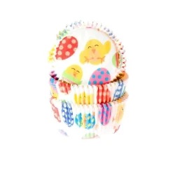 Cupcake Vormpjes HoM Paaskuiken 50x33mm. 50st.