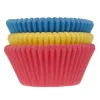 Cupcake Vormpjes HoM Primair Assortiment 50x33mm. 75st.