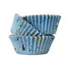 Cupcake Vormpjes PME Blauw met Goud 30 stuks