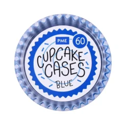 Cupcake Vormpjes PME Blauw 60 stuks