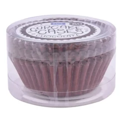 Cupcake Vormpjes PME Chocolade Bruin 60 stuks