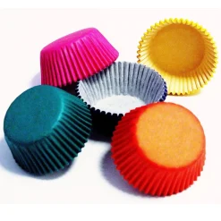 Cupcake Vormpjes PME MINI Kleuren carnival 100 stuks