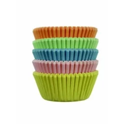 Cupcake Vormpjes PME MINI Pastel kleuren 100 stuks