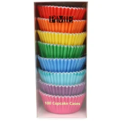 Cupcake Vormpjes PME Regenboog Mix 100 stuks