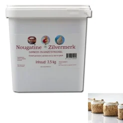 Decora Nougatine Zilvermerk (20% pinda) 3,5 kg