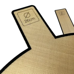 De KeukenBij Herbruikbaar Bakpapier Rond Siliconen Ø26cm