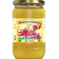 De Traay Imker Bloemenhoning Creme 900g