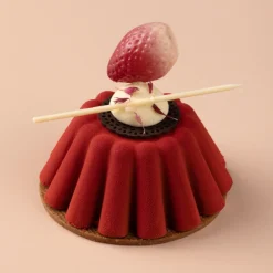 Dobla Chocoladedecoratie Aardbeien Schelp (54 stuks)