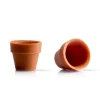 Dobla Chocoladedecoratie Bloempot Mini (24 stuks)