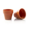 Dobla Chocoladedecoratie Bloempot Medium (66 stuks)