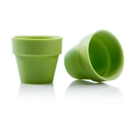 Dobla Chocoladedecoratie Bloempot Large Groen (28 stuks)