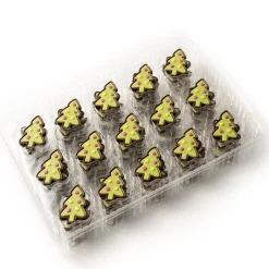 Dobla Chocoladedecoratie Cartoon Kerst Assortiment (90st)