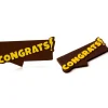 Dobla Chocoladedecoratie Congrats! (150 stuks)