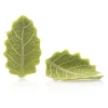Dobla Chocoladedecoratie Gebogen Blad Groen (144 stuks)