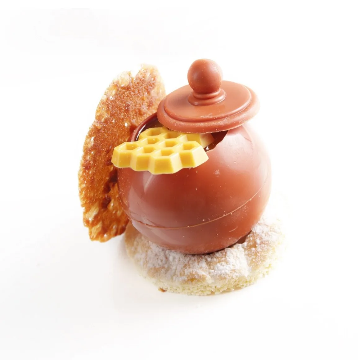 Dobla Chocoladedecoratie Honingraat (152 stuks)